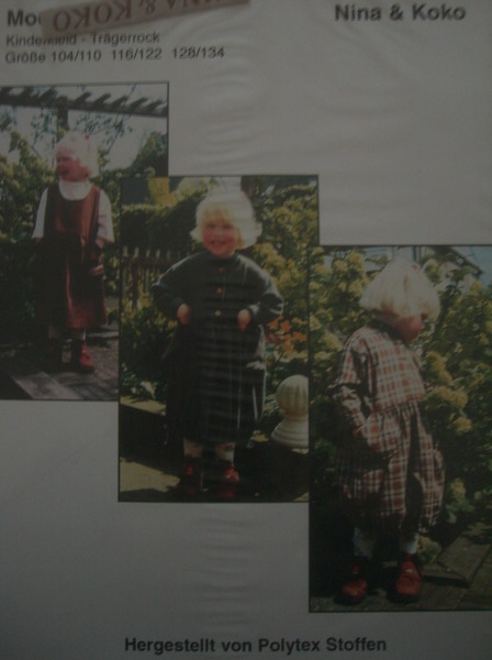 Nina & Koko 156 : Kinderkleid Tr�gerrock