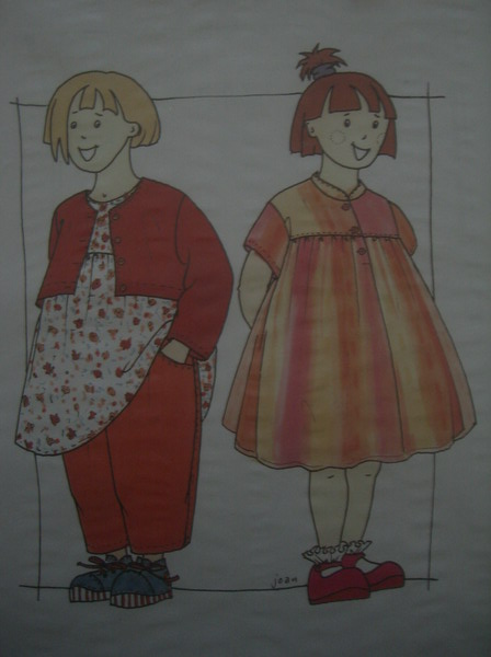 Nina & Koko 181 : Kleid A und B mit Weste
