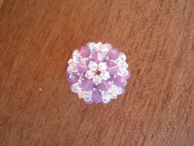 3D Kugel-Anh�nger  aus echten Swarovski Steinen