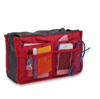 Handtaschen Organizer - Tasche in Tasche - rot